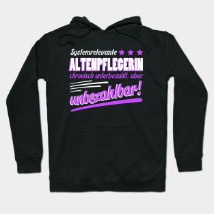 Altenpflegerin Geschenk Hoodie